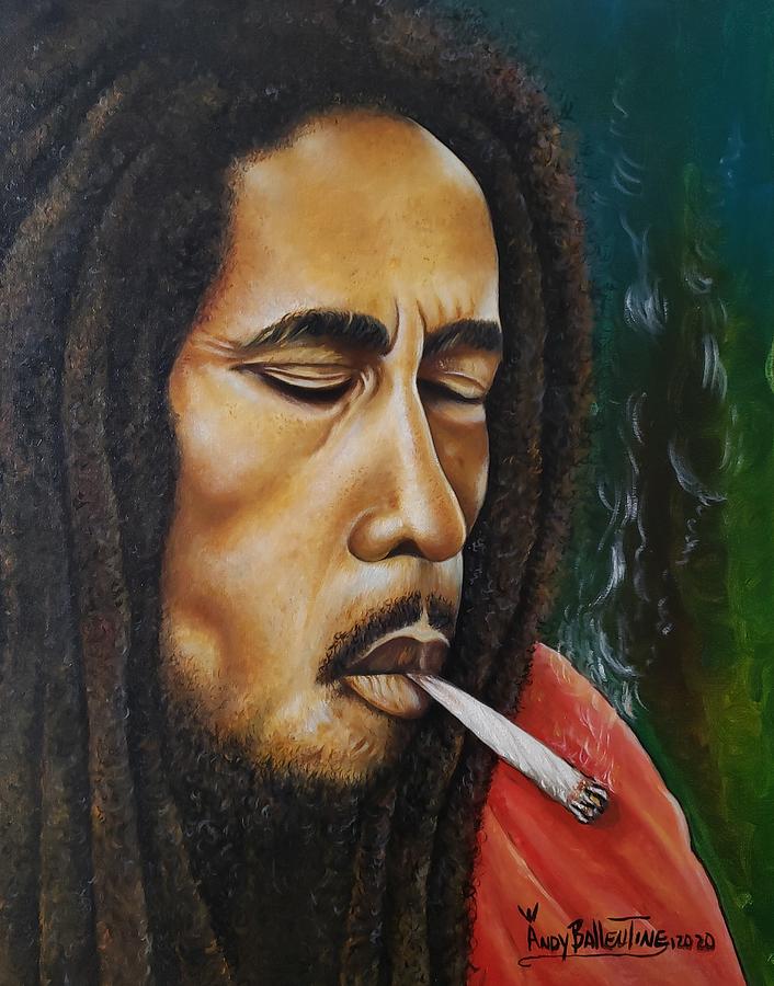 Bob Marley- one Love Painting by Andy Ballentine - Fine Art America