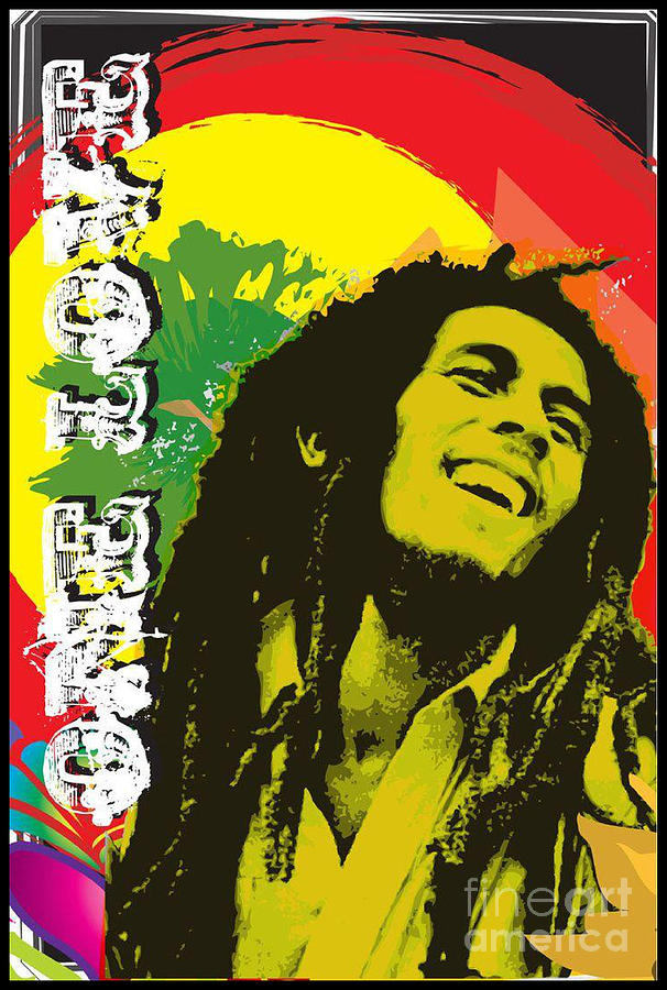 Bob marley one love Digital Art by Gina Jose - Pixels