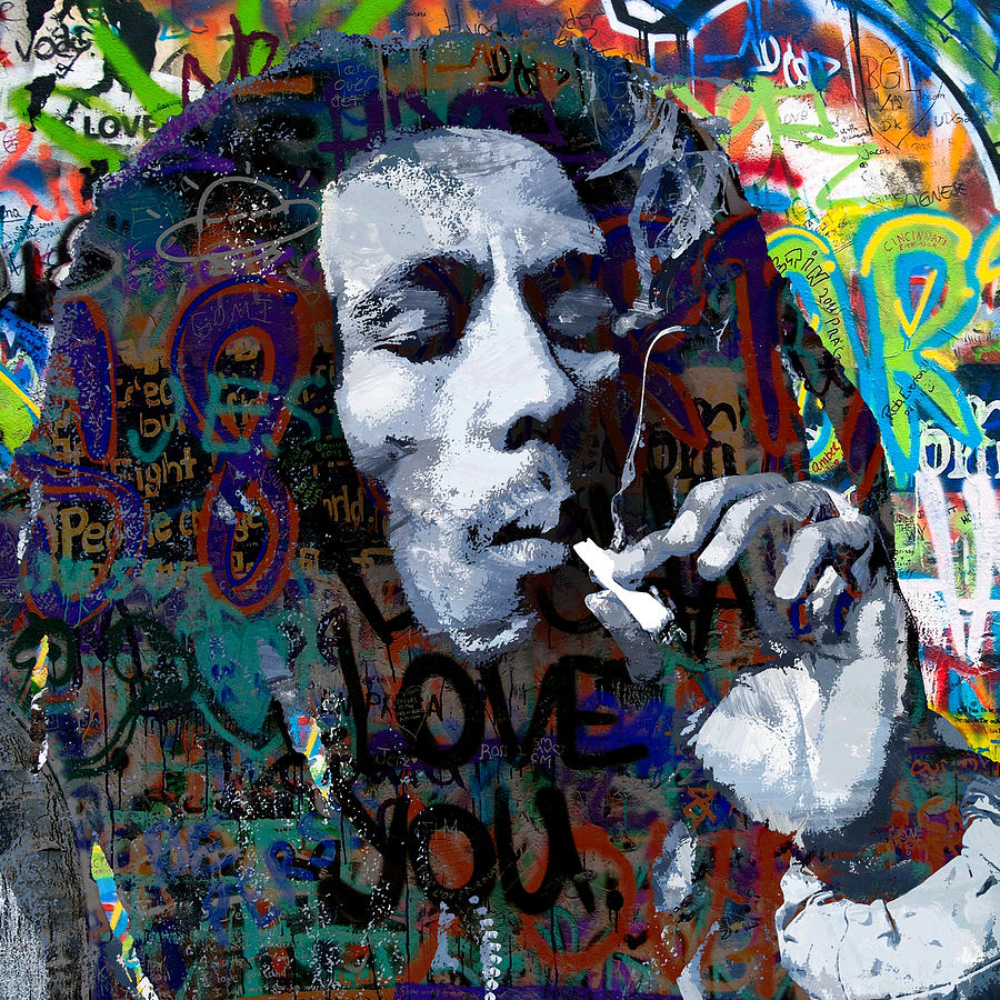 Bob Marley One Love Reggae Pop Art Painting