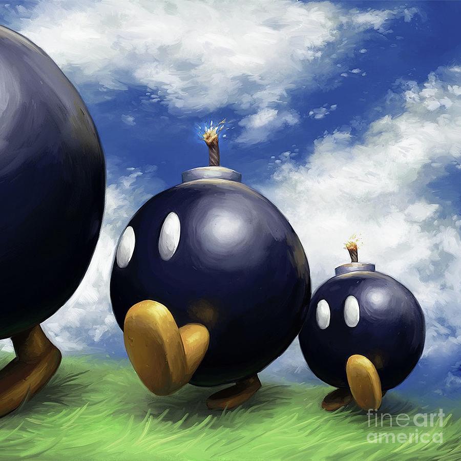 Bob Omb Battlefield Digital Art By Bryant Hernandes - Fine Art America