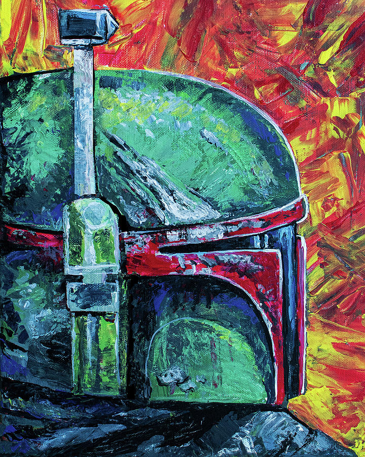 Boba Fett Painting by Aaron Spong