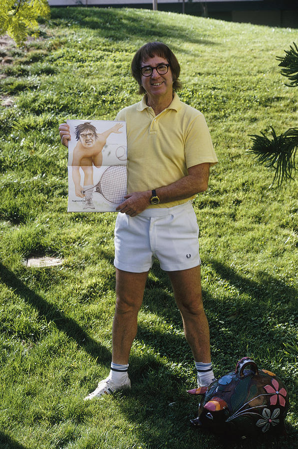 Bobby Riggs... Photograph by Focus On Sport