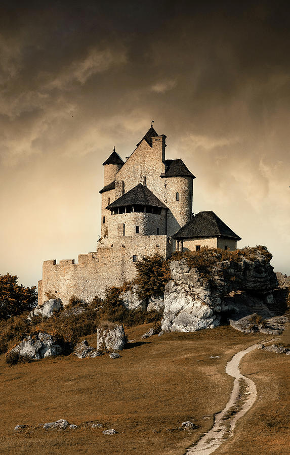 Bobolice Castle Photograph by Jaroslaw Blaminsky