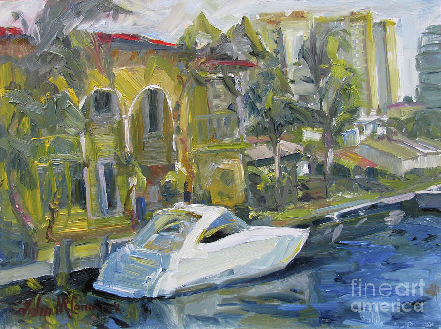 Boca  Painting by John McCormick