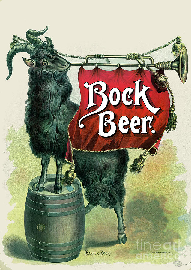 Bock Beer Banner Bock Poster Photograph by Carlos Diaz