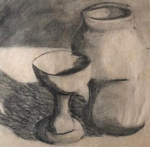 Bodegon 3 Drawing by Laura Cabas - Fine Art America