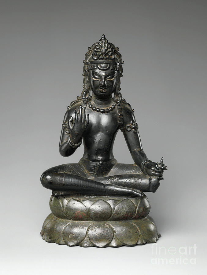 Bodhisattva Maitreya Sculpture by Granger