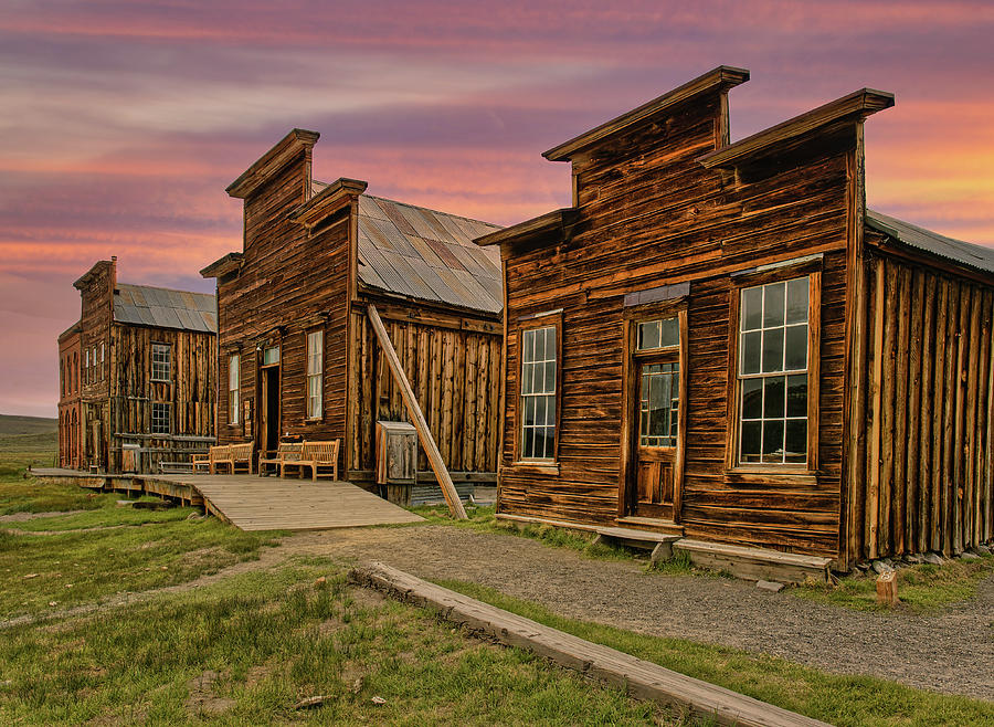 Sunset Photograph - Bodie 2 by Thomas Hall