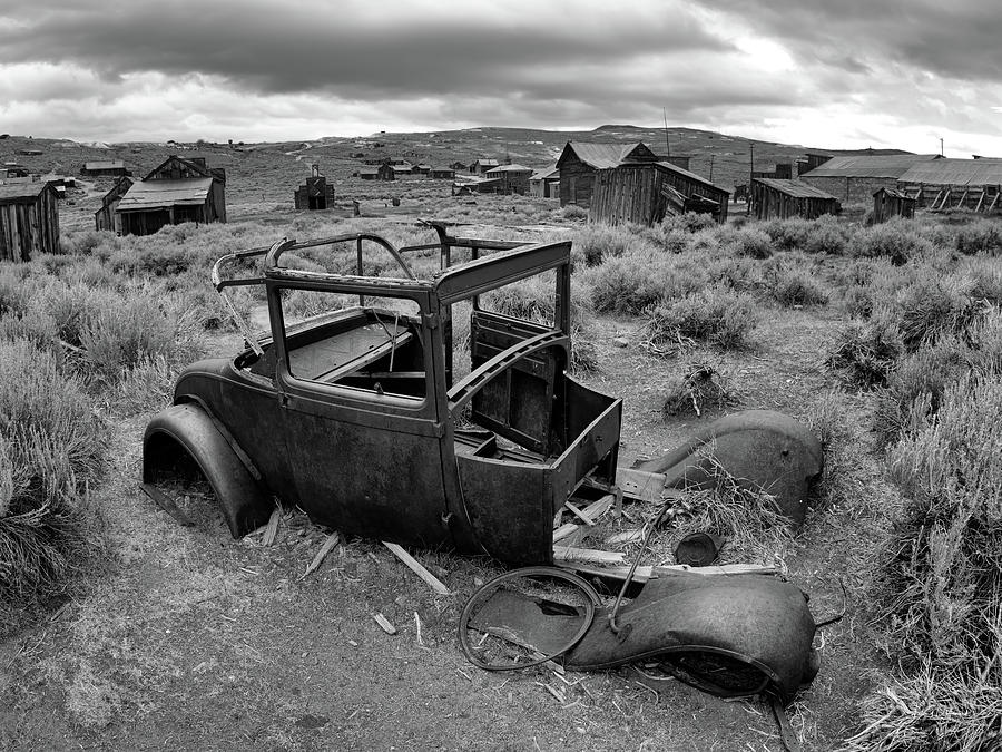 Bodie California BW 1 Photograph by Leland D Howard