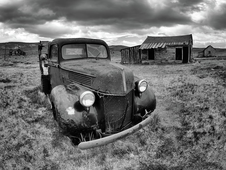 Bodie California BW 3 Photograph by Leland D Howard