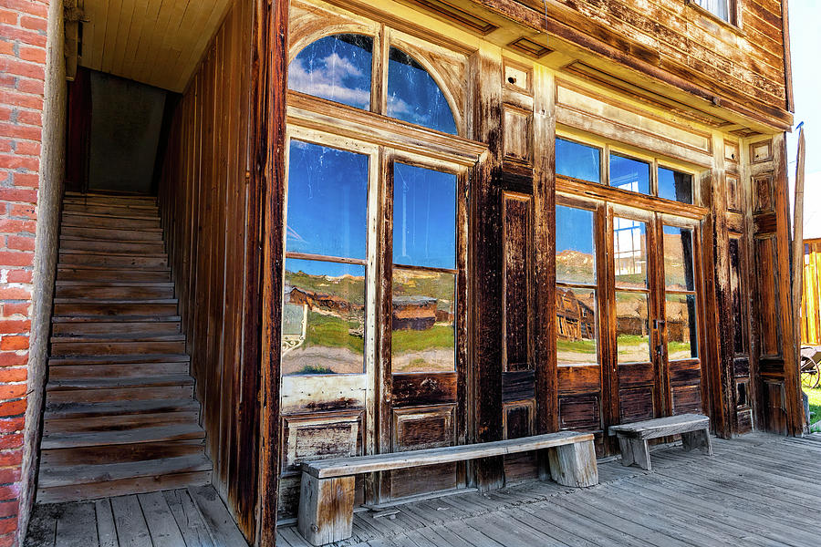Bodie Ghost Town Storefront Windows 84 Photograph by Dan Carmichael
