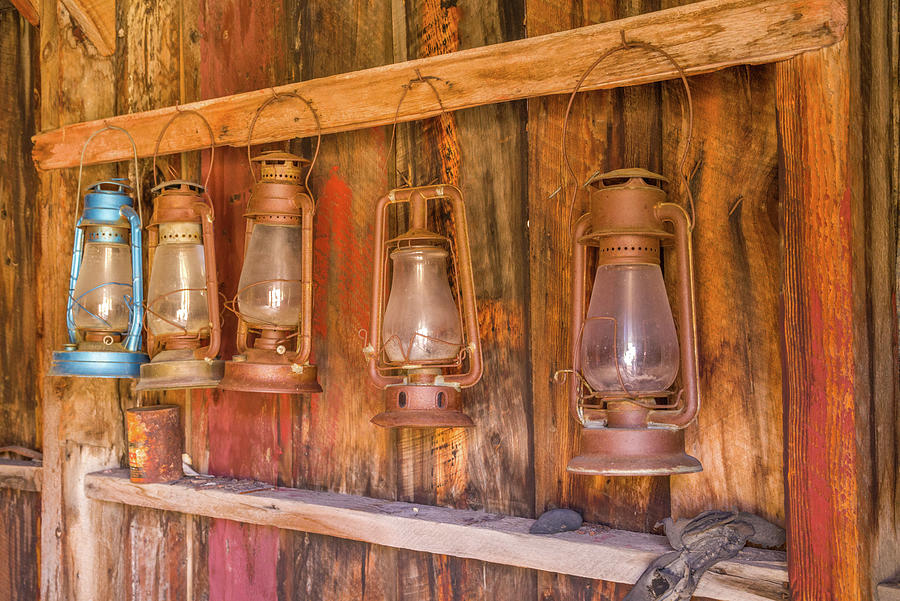 Bodie Historic State Park Lanterns Photograph by Scott McGuire