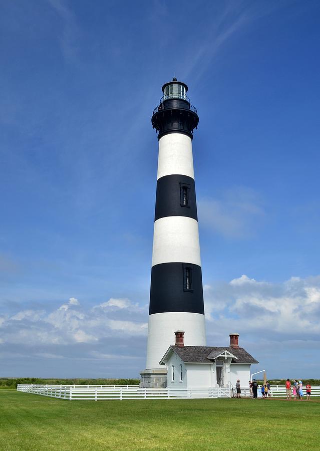 Bodie Island Lighthouse Nags Head North Carolina Photograph By David   Bodie Island Lighthouse Nags Head North Carolina David Knowles 