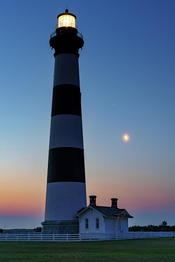 Lighthouse Photograph - Bodie Island Lighthouse by Rick Berk