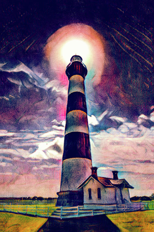 Bodie Lighthouse Digital Art