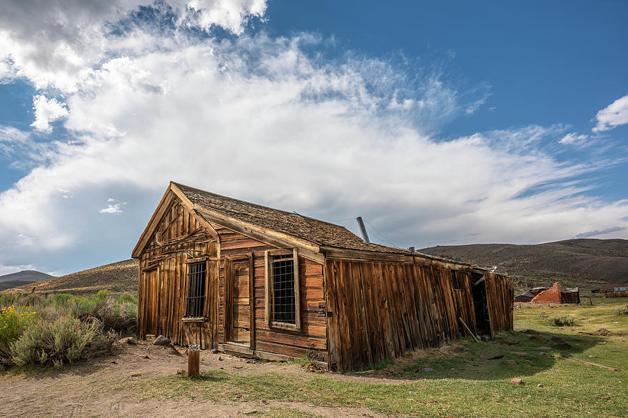 Bodie Town Jail Photograph by Ron Long Ltd Photography