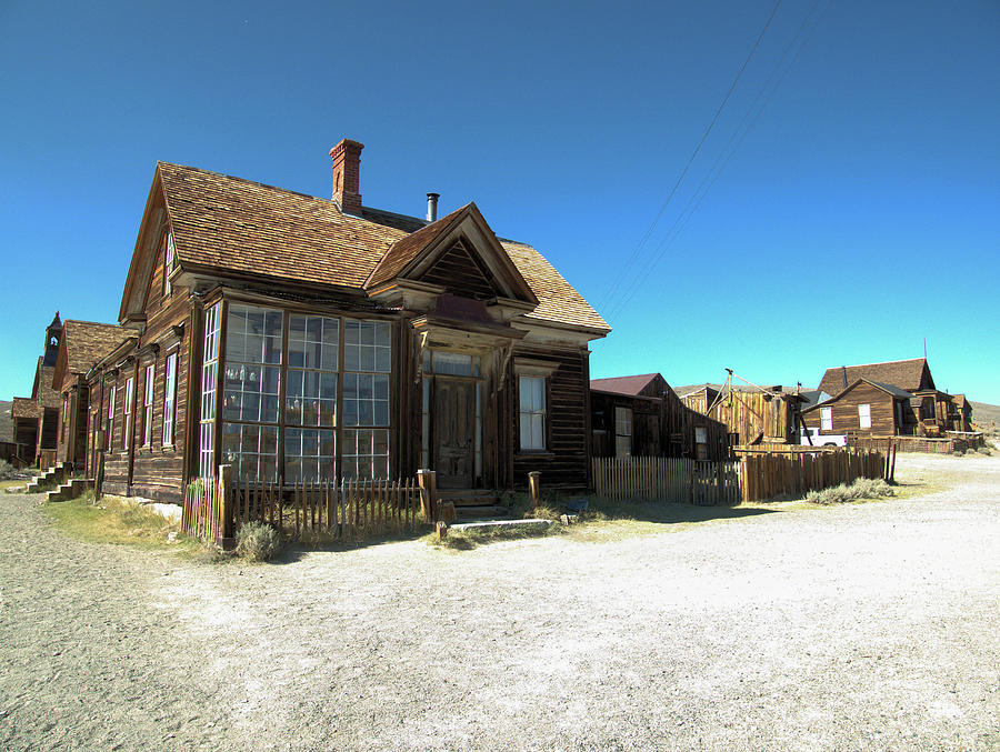 Bodie Town Photograph by Robin Valentine