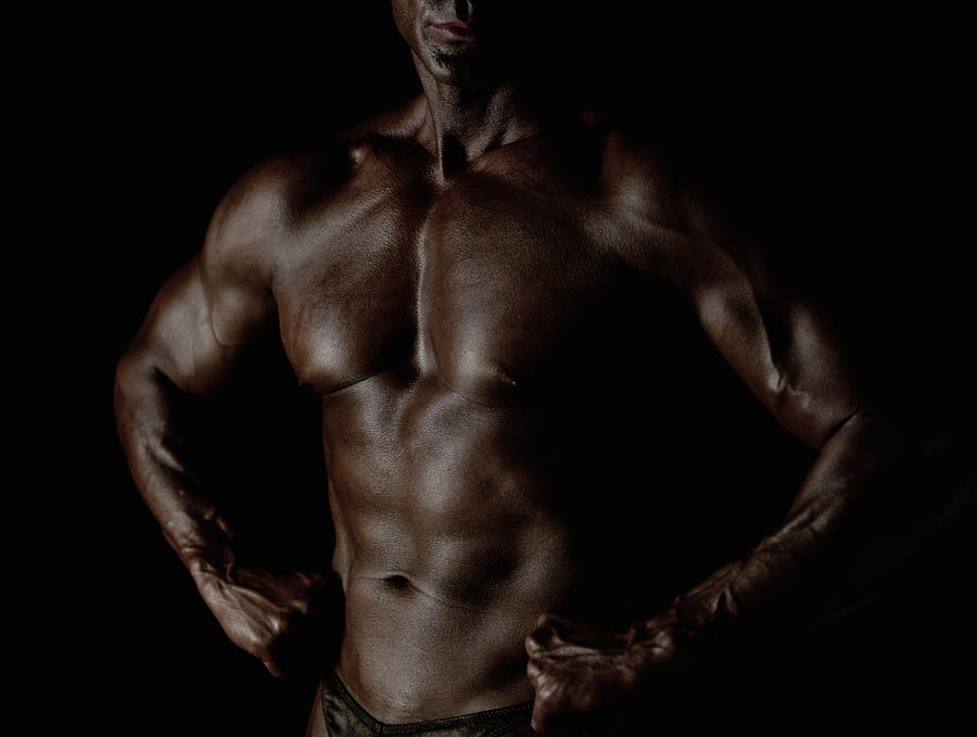 Body Builders Upper Body Photograph by PM Images