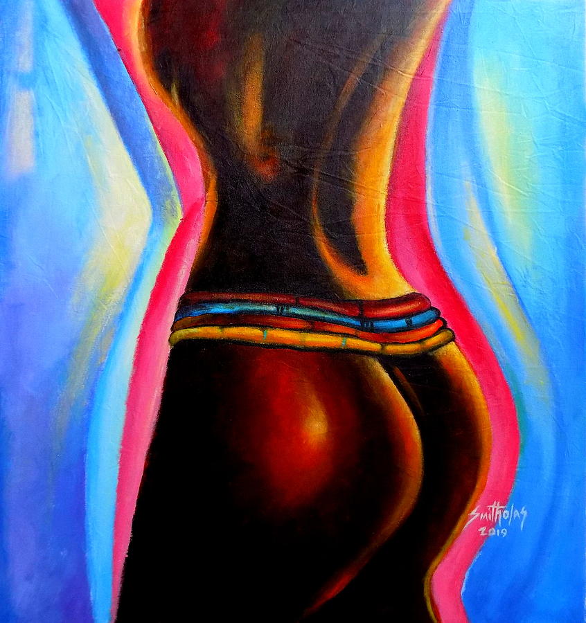 Body Nude Painting by Olaoluwa Smith