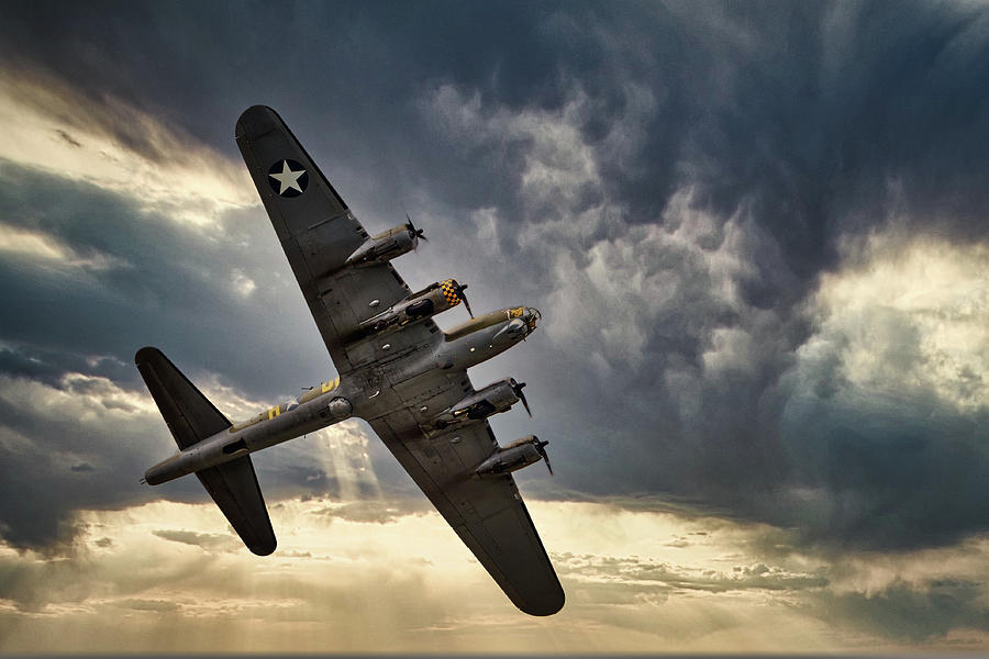 Boeing B-17 Flying Fortress, World War 2 Bomber Aircraft Photograph by Rick Deacon