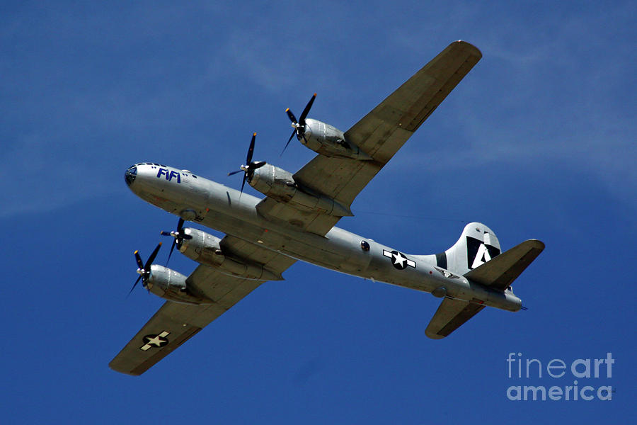 Boeing B-29 Superfortress AKA FIFI Photograph By Kenny Bosak