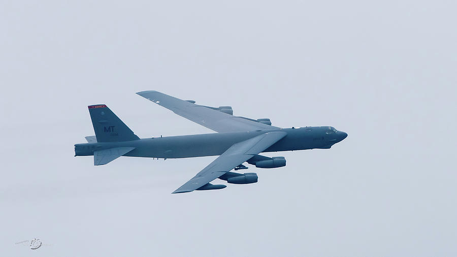 Boeing B-52H Stratofortress SPICY62 United States  - US Air Forc Photograph by Torbjorn Swenelius