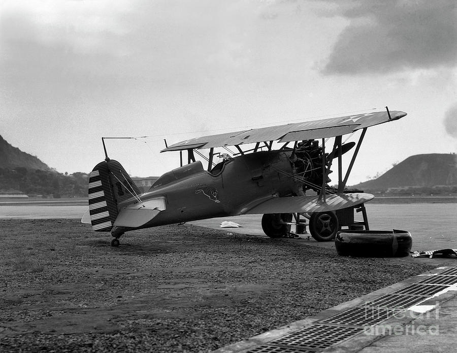 Boeing F4b 4 Pursuit Aircraft United States Army Air Corps Photograph