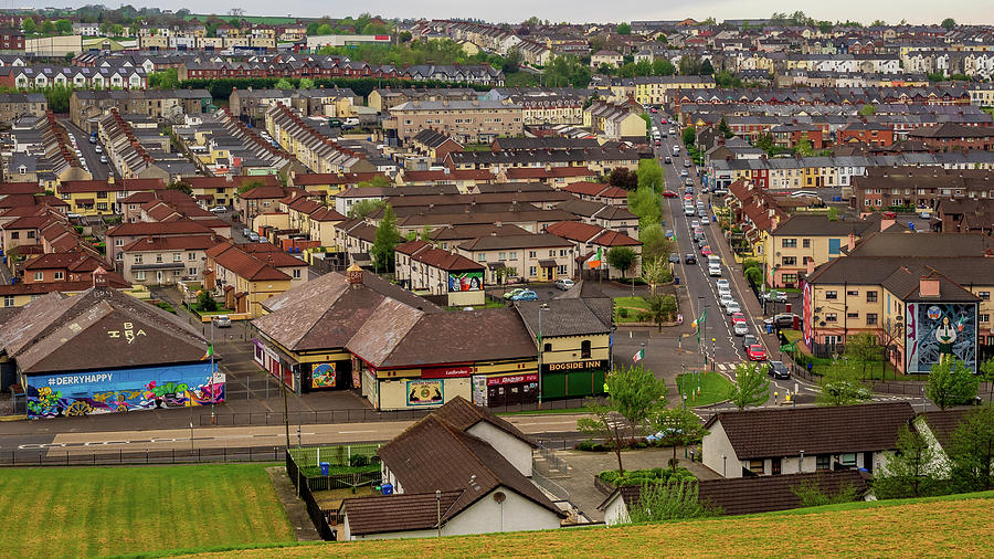 Bogside View Photograph by Mark Llewellyn