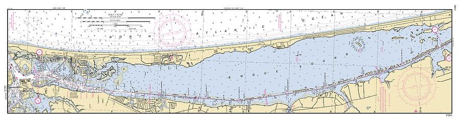 bogue-sound-noaa-chart-11541-3-digital-art-by-nautical-chartworks-pixels