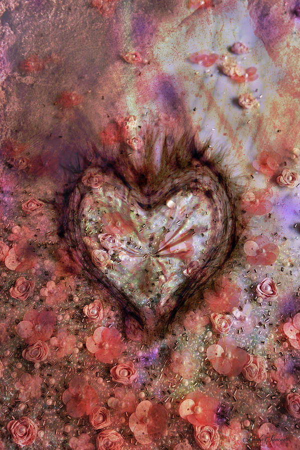 Bohemian heart Digital Art by Linda Sannuti