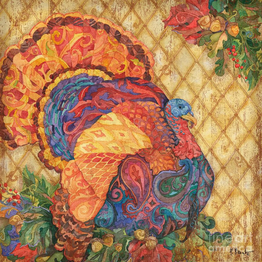 Turkey Painting - Boho Turkey by Paul Brent