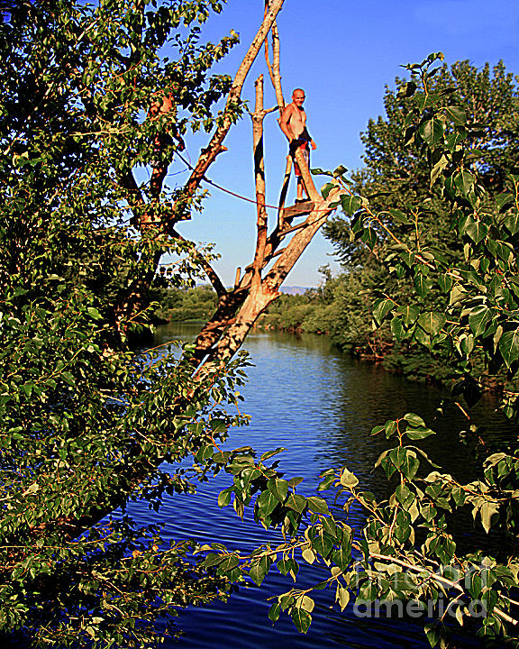 Boise River In Spring Photograph