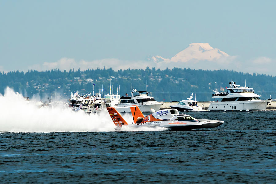 Boitano Homes Hydroplane Winner Seattle Seafair 2022 Photograph by