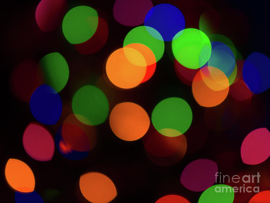 Abstract Photograph - Bokeh Lights 2 by Ian McGregor Abstract Photograph - Bokeh Lights 2 by Ian McGregor