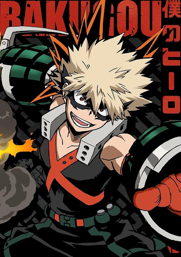 Boku no Hero Academia - Katsuki Bakugou Poster Digital Art by Jeffery ...