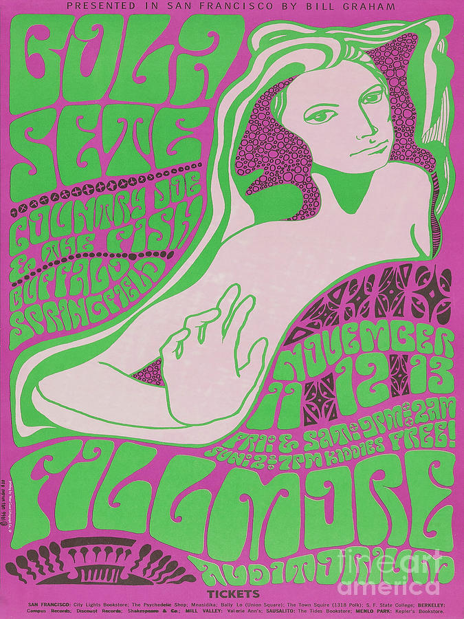 Bola Sete at Fillmore Auditorium BG36 Bill Graham, 1966 Digital Art by ...