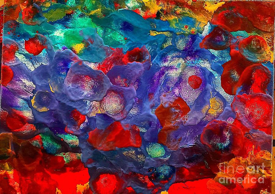 Bold and Beautiful Florals Painting by Lori Daniele - Fine Art America