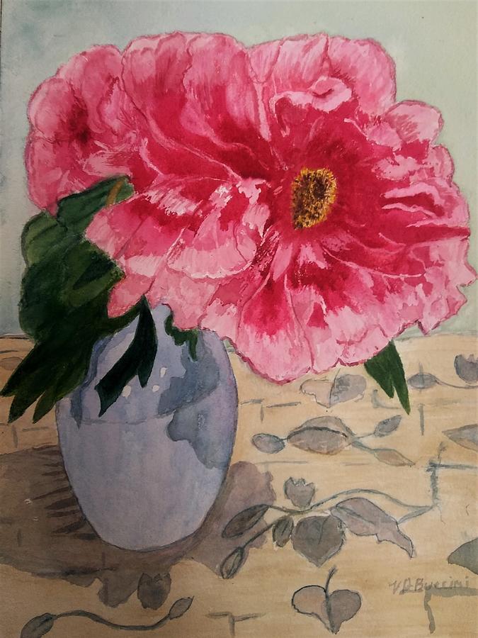 Vase Painting - Bold and Beautiful by Vickie G Buccini