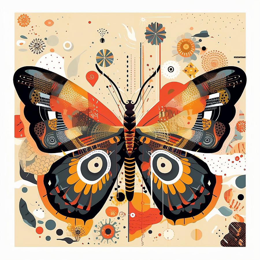Bold Butterfly Digital Art by Karyn Robinson
