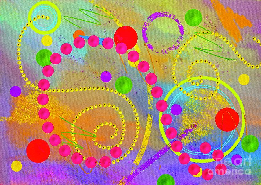 Bold Energy Abstract Digital Art by Lauries Intuitive