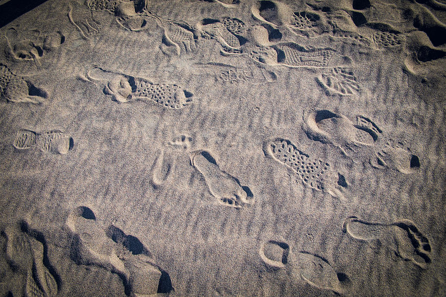 Bold footprints Photograph by Jonathan Babon