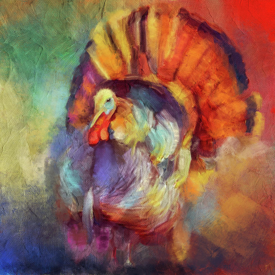 Bold Turkey Painting by Jai Johnson