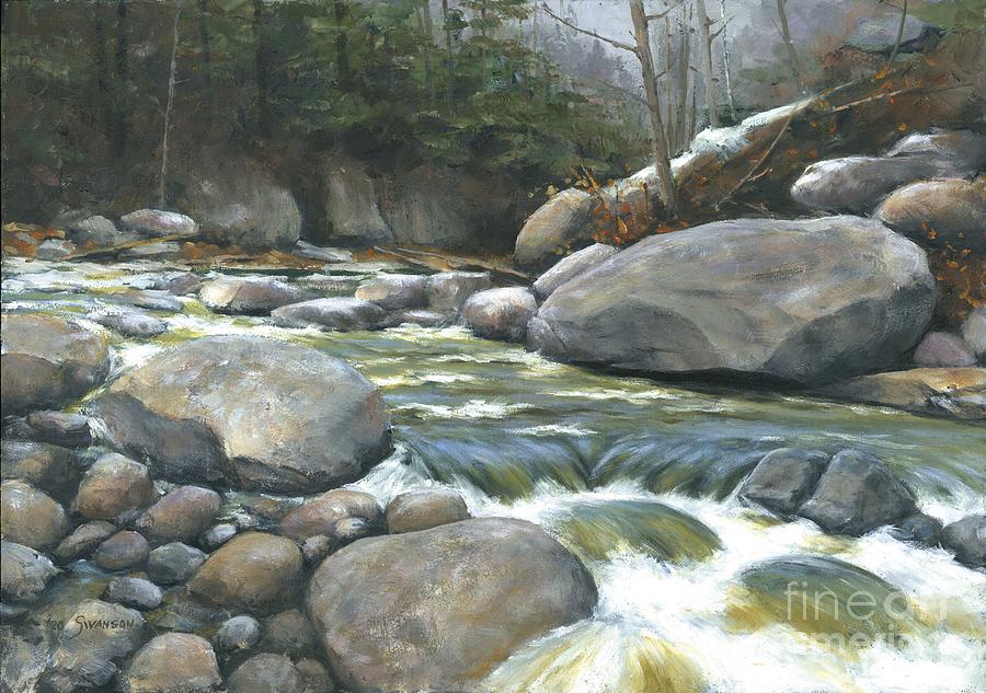 Bolder Creek Painting by Michael Swanson