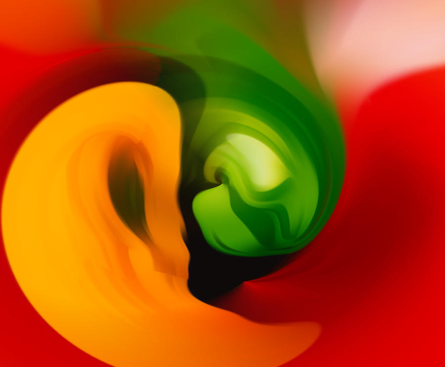 Boldest of Abbey Abstracts Digital Art by Gayle Price Thomas