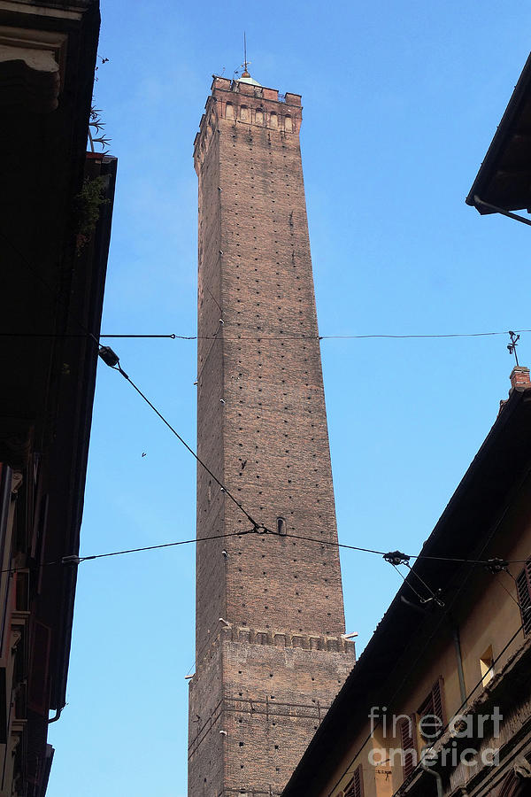 Bologna Torre Asinelli 2 Photograph by Rudi Prott