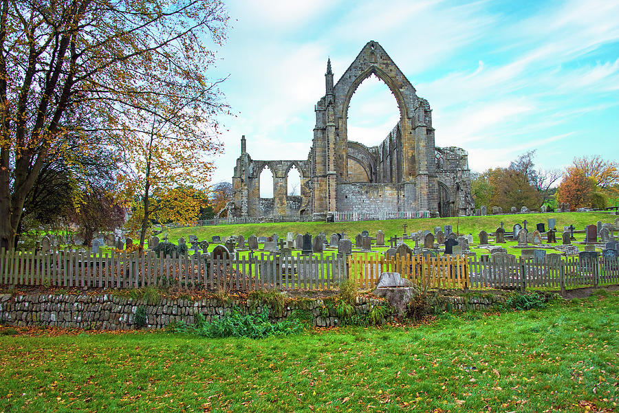Architecture Photograph - Bolton Abbey In England by Richard Jansen