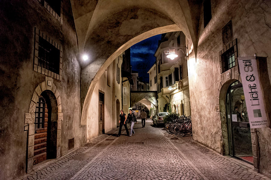 Alley Photograph - Bolzano #3 by Wade Aiken