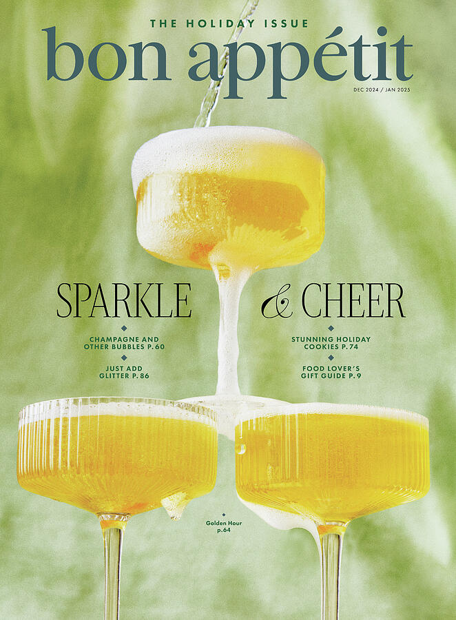 Bon Appetit December 2024 Cover Photograph by Travis Rainey Bon Appetit December 2024 Cover Photograph by Travis Rainey