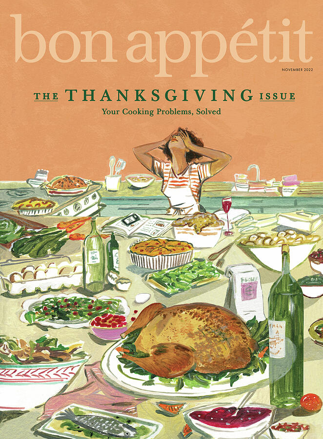 Bon Appetit November 2022 Painting by Mokshini Bon Appetit November 2022 Painting by Mokshini