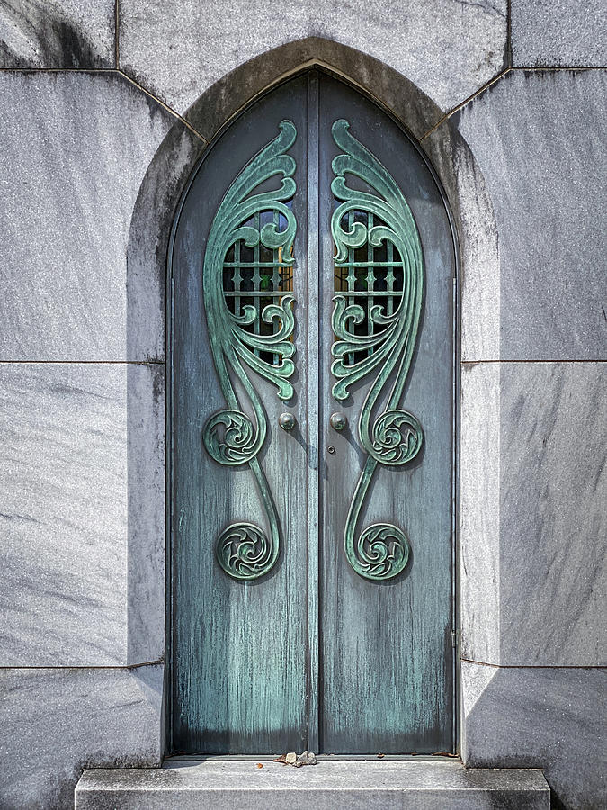 Bonaventure Crypt Door, Savannah, Georgia Photograph by Dawna Moore Photography